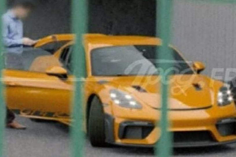 汽车贴膜 Cayman GT4 RS无伪实车曝光